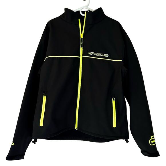 Arctiva Soft shell full zip lined embroidered logo zip pockets snowmobiling XL - Picture 2 of 16